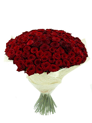 Букет из 101 красной розы Рэд Наоми