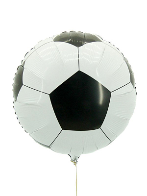 картинка, фото Шар (18''/46 см) Круг футбольный мяч от MarketFlowers.ru