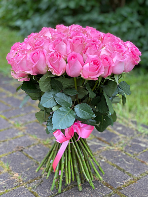 картинка, фото Букет из розовых роз от MarketFlowers.ru